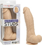 Silicone Rechargeable Big Dick Energy Studs - Ivory - Image 2