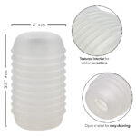 Pop Sock Ribbed - Clear - Image 5