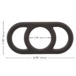 Alpha Liquid Silicone Commander Ring - Black - Image 2