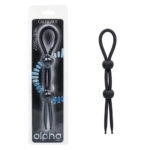 Alpha Liquid Silicone Dual Lasso - Black - Image 4