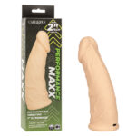 Performance Maxx Rechargeable Vibrating Extension 7 - Ivory - Image 2
