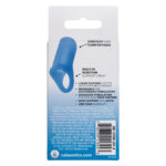 Basic Essentials Liquid Silicone Pleasure Enhance - Blue - Image 3