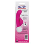 Basic Essentials Rechargeable Dual Pleaser - Pink - Image 4
