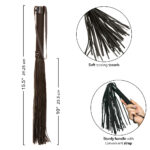 Nocturnal Collection Flogger - Black - Image 4