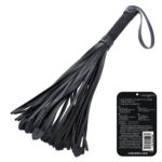 Nocturnal Collection Heart Throb Flogger - Black - Image 3
