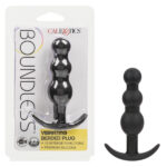 Boundless Vibrating Beaded Plug - Black - Image 2