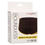 Boundless Black and Yellow Brief - Large-xlarge - Black-yellow