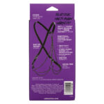 Euphoria Collection Plus Size Multi Chain Harness - Black - Image 3