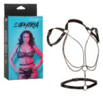 Euphoria Collection Plus Size Multi Chain Halter - Black - Image 2
