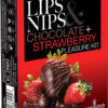 Lips and Nips Pleasure Kit Chocolate-Strawberry