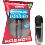 Screaming O Rechargeable Bullets - Siliver - Image 2