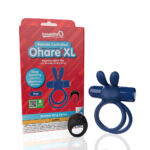 Screaming O Remote Controlled Ohare XL Vibrating Ring - Blue - Image 2