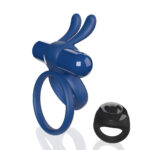 Screaming O Remote Controlled Ohare XL Vibrating Ring - Blue - Image 3