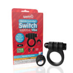 Screaming O Remote Controlled Switch Vibrating Ring - Black - Image 2
