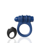 Screaming O Remote Controlled Switch Vibrating Ring - Blue - Image 2