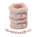 Peaches N Creame Fur Handcuffs - Pink - Image 4