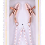Peaches N Creame Pearl Nipple Clamps - Pink