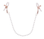 Peaches N Creame Pearl Nipple Clamps - Pink - Image 2