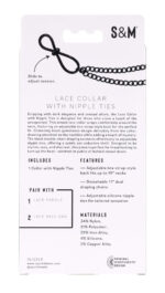 Lace Collar With Nipple Ties - Image 2
