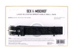 Lace Silicone Breathable Ball Gag - Image 2