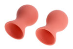 Peaches N Creame Silicone Nipple Suckers - Peach - Image 2