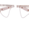 Peaches N Creame Pearl Garters - Peach