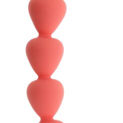 Peaches N Creame Silicone Anal Beads - Peach