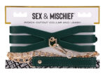 Indica Cutout Collar and Leash - Green - Image 3