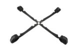 Velvet Noir Adjustable Hog Tie and Cuff Set - Image 2