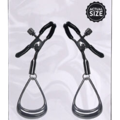 Velvet Noir Tuggable Nipple Clamps