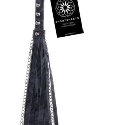 Velvet Noir Chain Flogger