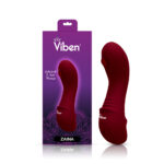 Zaina Mini Rollerball G-Spot Vibe - Ruby - Image 6
