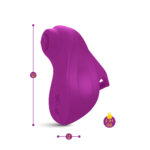 Carlee Tapping Finger Vibe -Berry - Image 2