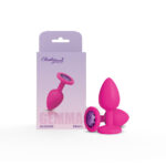Gemma Purple Gem Pink Silicone Plug - Small - Image 10