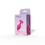 Gemma Purple Gem Pink Silicone Plug - Small - Image 3