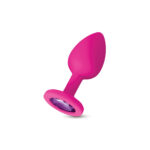 Gemma Purple Gem Pink Silicone Plug - Large - Image 5