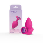 Gemma Purple Gem Pink Silicone Plug - Large - Image 8