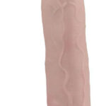 Real Skin 12 Dual Layer Dildo - Beige