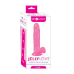 Jelly Love 9 Dildo - Pink