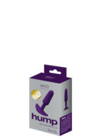 Hump Silicone Anal Plug - Purple - Image 3