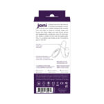 Jeni C-Shaped Dual Motor Vibe With Remote - Purple - Image 3
