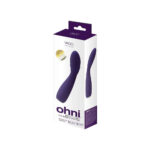 Ohni Rechargeable G-Spot Thrusting Vibe Purple - Image 3