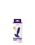 Bump Mini Rechargeable Anal Plug - Purple - Image 4