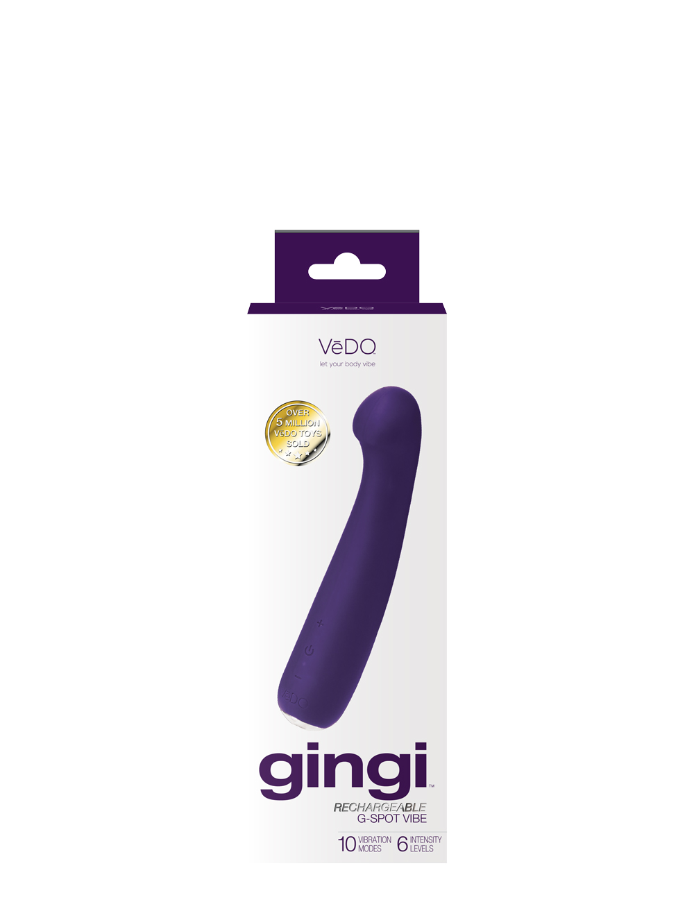 HOVI-P3013.jpg Gingi Rechargeable G Spot - Purple - Image 1