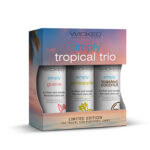 Wicked Simply Tropical Trio 1oz Travel Size Flavored Lubes - Image 3