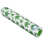 420 Slim Cannabis Leaf Vibe - White-green - Image 3