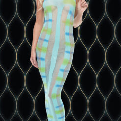Blue Horizon Maxi Dress - Os