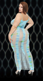 Blue Horizon Maxi Dress - Q - Image 2