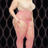Pink Mirage Suspender Bodystocking - Q