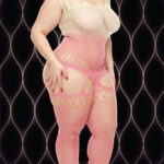 Pink Mirage Suspender Bodystocking - Q